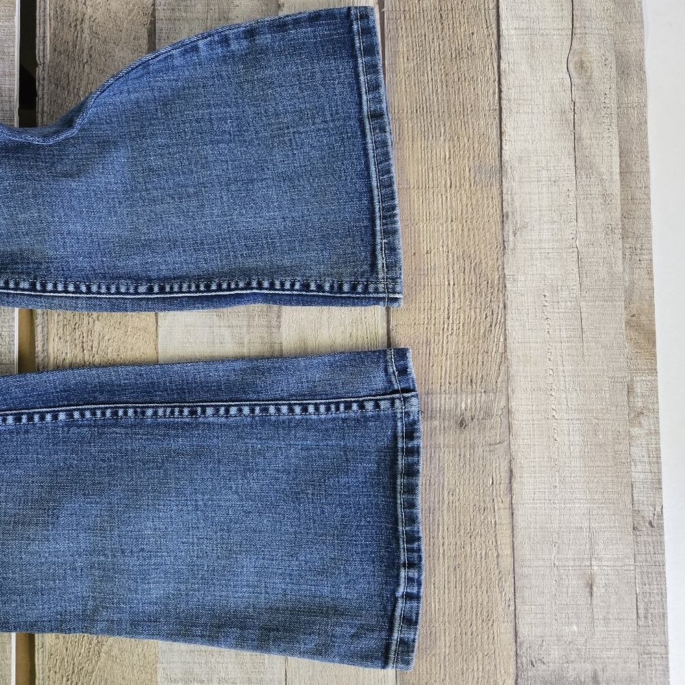 LEVI'S | 524 Too Superlow Bootcut Jeans in Blue sz 5M - Picture 7 of 12